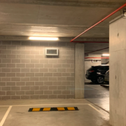 Indoor lot parking on  
