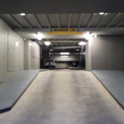 Indoor lot parking on  