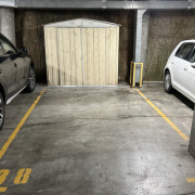 Indoor lot parking on  