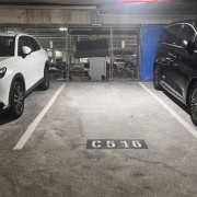 Indoor lot parking on  