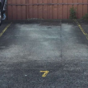 Outdoor lot parking on  