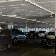Indoor lot parking on  