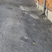 Outdoor lot parking on  