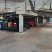 Indoor lot parking on  