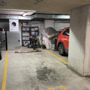 Indoor lot parking on  