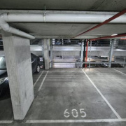 Indoor lot parking on  
