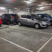 Indoor lot parking on  