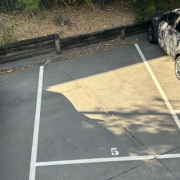 Outside parking on Outside parking on