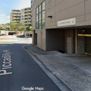 Indoor lot parking on  