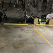 Indoor lot parking on  