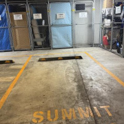 Indoor lot parking on  