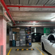 Indoor lot parking on  