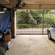 Indoor lot parking on  