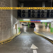 Indoor lot parking on  