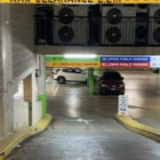 Indoor lot parking on  