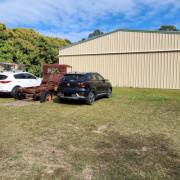 Outside storage on  