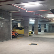 Indoor lot parking on  