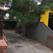 Outside parking on  
