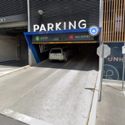 Indoor lot parking on  