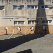 Outdoor lot parking on Outdoor lot parking on