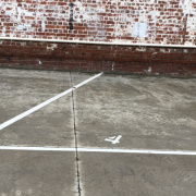 Outdoor lot parking on Outdoor lot parking on