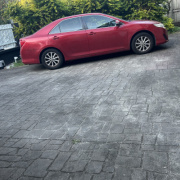 Outdoor lot parking on  