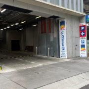 Indoor lot parking on  