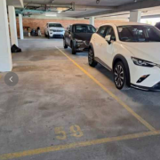 Indoor lot parking on  