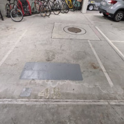 Indoor lot parking on  