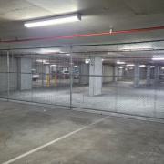 Indoor lot parking on  