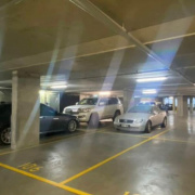 Indoor lot parking on  