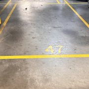 Indoor lot parking on  
