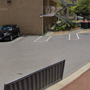 Outdoor lot parking on  