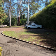 Outside parking on  