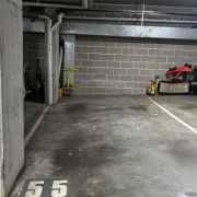 Indoor lot parking on  