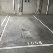 Indoor lot parking on  