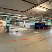 Indoor lot parking on  