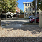 Outdoor lot parking on  