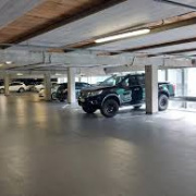Indoor lot parking on  