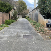 Driveway parking on  