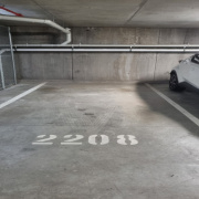 Indoor lot parking on  
