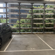 Indoor lot parking on  