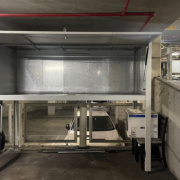 Indoor lot parking on  
