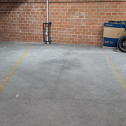 Indoor lot parking on  