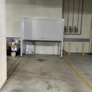 Indoor lot parking on  