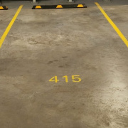 Indoor lot parking on  