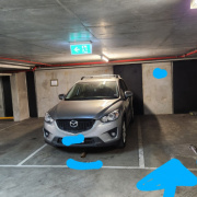 Indoor lot parking on  