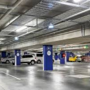 Indoor lot parking on  