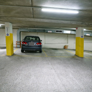 Indoor lot parking on  