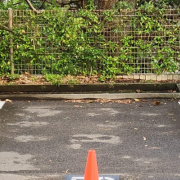 Outside parking on Outside parking on